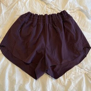 Athleta Dark Purple Athletic Shorts